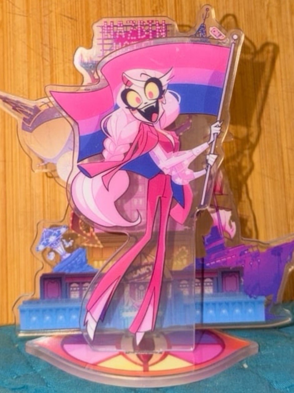 Hazbin Hotel Helluva Boss Charlie pride anime acrylic figure standee 2025